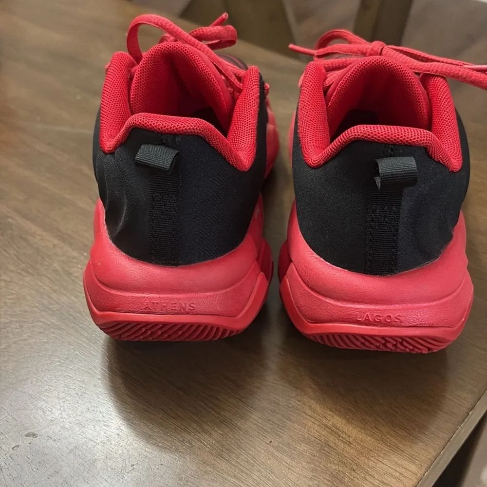 Nike Red and Black Kids Sneakers - Picture 3 of 3